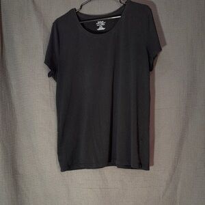 Banana Republic Thread Black Short Sleeve Tee